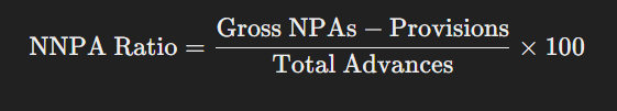 formula for NNPA Ratio